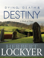 Dying, Death & Destiny - Herbert Lockyer.pdf